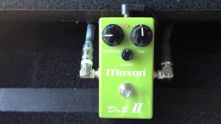 Bassicsgear Maxon Distortion D\u0026SII Demo