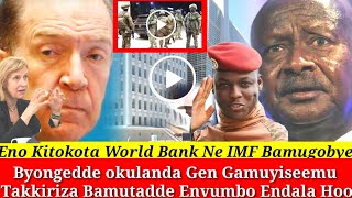 Eno Bizeemu World Bank Ekimukoze Gen M7 Gamuyiseemu Byongedde okulanda Enatti Empya Mu State Hous