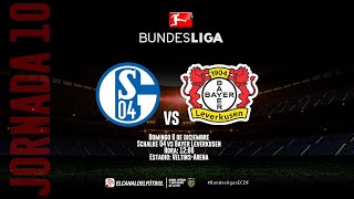 Partido Completo: Schalke 04 vs Bayer 04 Leverkusen | Jornada 10 | Bundesliga