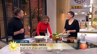 Hör Peters fräcka skämt till Tilde - Nyhetsmorgon (TV4)