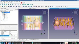 FreeCAD 1.0 pour débutants : une boîte à œufs avec ressorts