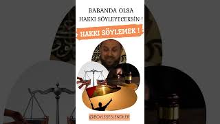 Abdülmetin BALKANLIOĞLU | Babanda Olsa Hakkı Söyleyeceksin!