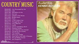 Greatest Hits Kenny Rogers Songs Of All Time - The Best Country Songs Of Kenny Rogers Playlist