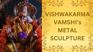 Vishwakarma Vamshi's Metal Sculpture Talent | Viswhakarma | MOHANA RAO ACAHRYA |