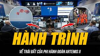 HÀNH TRÌNH VỀ TRÁI ĐẤT CỦA PHI HÀNH ĐOÀN ARTEMIS II | BAY GẤP 35 LẦN TỐC ĐỘ ÂM THANH ĐÁP XUỐNG BIỂN