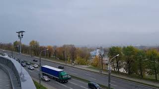 Mogilev top view Square of Glory