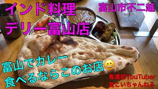 【インド料理デリー】富山でカレー食べるならこのお店