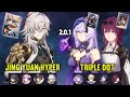 (F2P) E0 JING YUAN Hyper & E0 BLACK SWAN KAFKA Triple DoT | 2.0.1 MoC Stage 12 | Honkai Star Rail