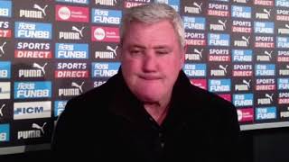 Newcastle 1-2 Leicester - Steve Bruce - Post-Match Press Conference
