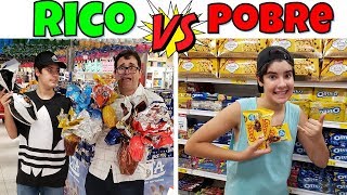 RICO VS POBRE COMPRANDO OVOS DE PÁSCOA 2020 |