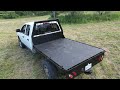 Building a cheap and easy flatbed for the free truck