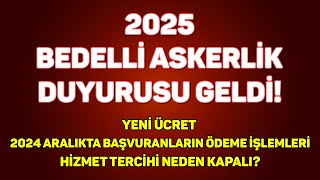 2025 Bedelli Askerlik Duyurusu Geldi!