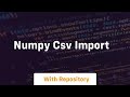 numpy csv import