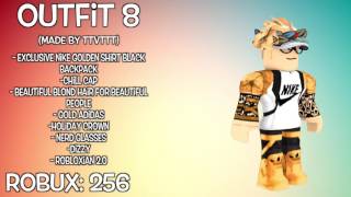 10 Awesome Roblox Outfits Tube10xnet - 