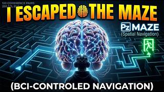I Escaped a Maze Using Only My Brain Waves via EEG Coherence