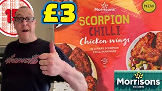 Morrisons | NEW | Scorpion Chilli Chicken Wings | £3 | Supercool Review