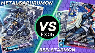 Digimon TCG [EX05] MetalGarurumon VS Beelstarmon