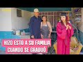 Hizo esto a su familia cuando se graduó.