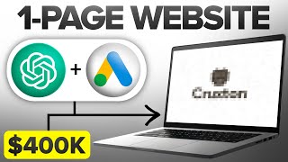How I Built a "1 PAGE" Website Making $400K With AI Tools