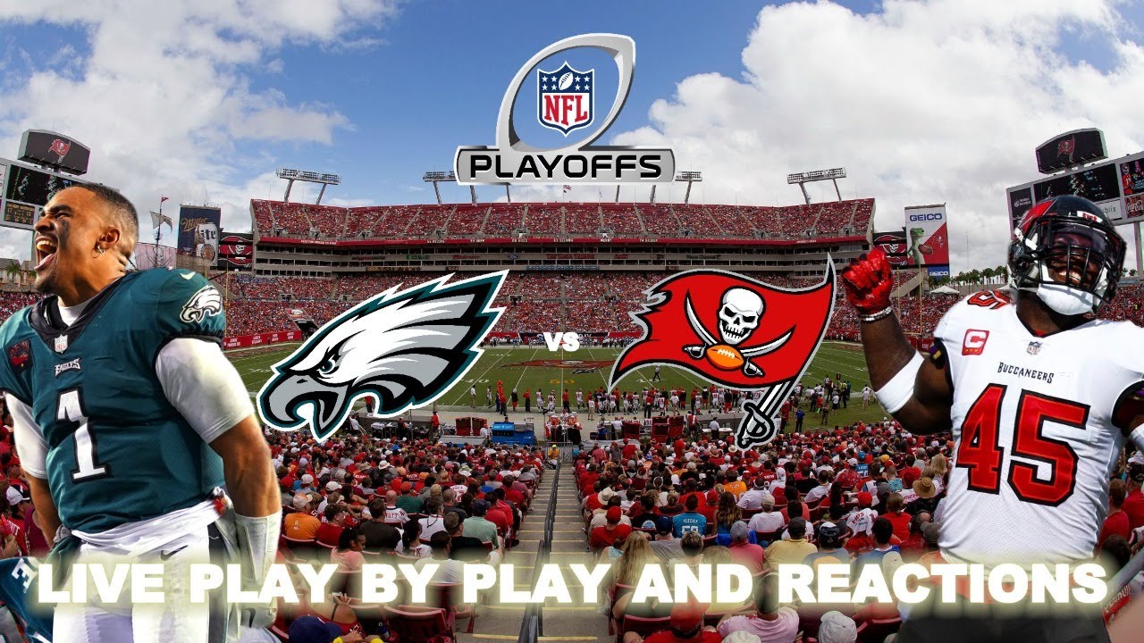 Philadelphia Eagles Vs Tampa Bay Buccaneers Live Play-By-Play ...