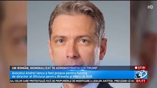 Un român, nominalizat în administrația lui Trump