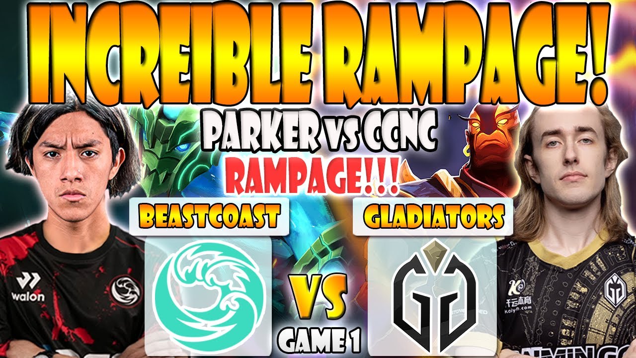 BEASTCOAST VS GLADIATORS BO2[GAME 1] PARKER,DARKMAGO, SCOFIELD VS CCNC ...