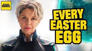 Captain Marvel - All Easter Eggs