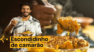 Como fazer camarão gratinado cremoso com sabor do nordeste! 🍤