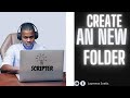 create a new folder in Google Drive