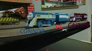 Tomy Sodor Race Round 1 Race 15: Connor VS. Caitlin