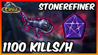 RP 362 | Tibia Hunt Bestiary | [Rapid Respawn] Stonerefiners | 1100 Kills/h