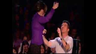 Amanda Holden Pours Water Over Simon Cowell - Britain's Got Talent 2013