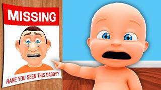 Baby Finds MISSING DADDY!