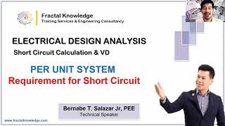 Electrical System Design Analysis - Short Circuit Calculation - Base Knowledge part 7 and 8