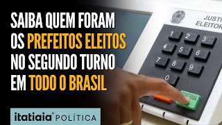 CONHEÇA TODOS OS PREFEITOS QUE FORAM ELEITOS NO SEGUNDO TURNO DAS ELEIÇÕES MUNICIPAIS DE 2024