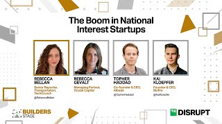 What's driving the boom in national interest startups in Silicon Valley? | TechCrunch Disrupt 2024