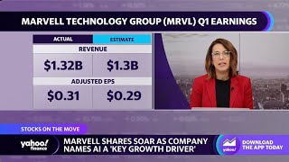 Marvell Technology shares soar as company names AI a 'key growth driver'