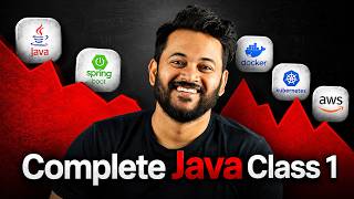 Java Complete Course Class 1 | Java + Spring Boot + Docker + K8