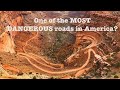 POV riding Shafer Trail in Canyonlands National Park on a Honda Trail 125