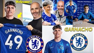 ßR£AKING!🔥Garnacho Méets Maresca For The 1st Time At Stamford Bridge🔵 Chelsea Transfer News