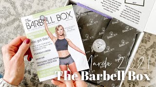 The Barbell Box Unboxing March 2021: Fitness Subscription Box