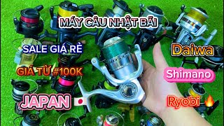 ✨VIDEO 21✨XẢ RẺ LÔ MÁY CÂU BÃI NHẬT TỪ #100K - ĐỦ SIZE ĐỦ HÃNG - SHIP TOÀN QUỐC