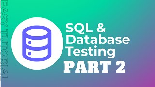 SQL & Database Testing Magnitia Part 2