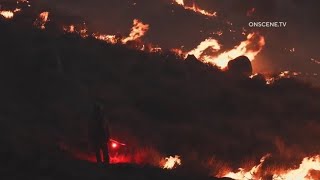 Pole Fire burns hundreds of acres in Apple Valley; evacuations ordered