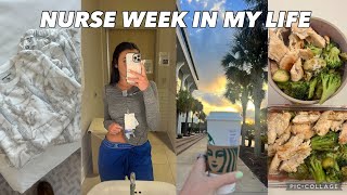 WEEK IN MY LIFE AS A NURSE | PALS certification class, 12 hr shift, meal prepping, unboxing haul