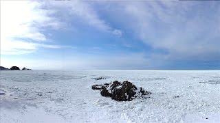 北海道斜里町 知床の流氷 Drift Ice 2016/03/04