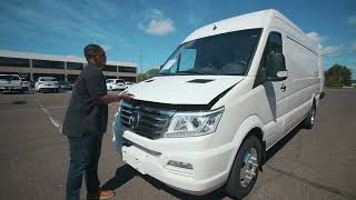 GreenPower Motor Company EV Star Cargo Van Walk Around with Cliff from H.K. Truck Center