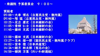 プレミア配信「補正予算案」 予算委員会・本会議（2022/05/27）