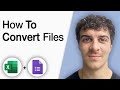 How to Convert Excel Files to Google Forms [2025 Full Guide]