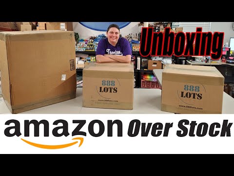 Unboxing Amazon Overstock - Bought From A Liquidation Company - What ...